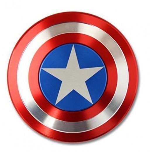 Fidget  Hand Spinner Top Captain America